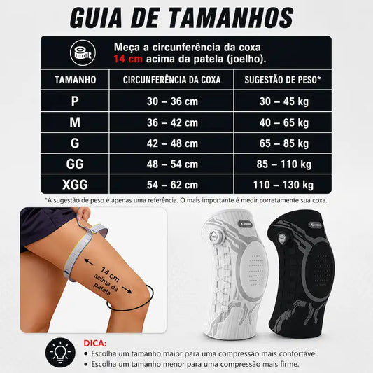 Joelheira inteligente BioFlex™